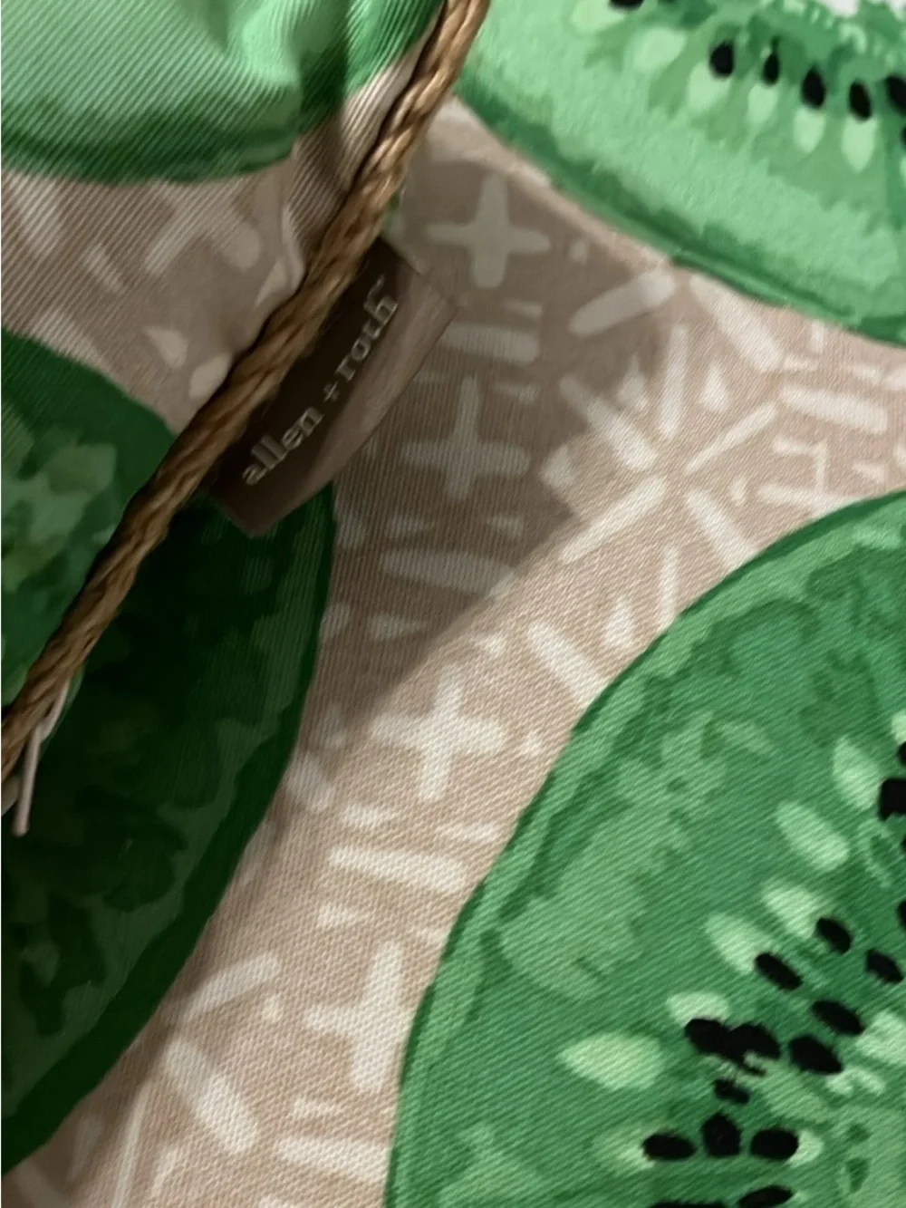 Kiwi Print OutdoorPillows